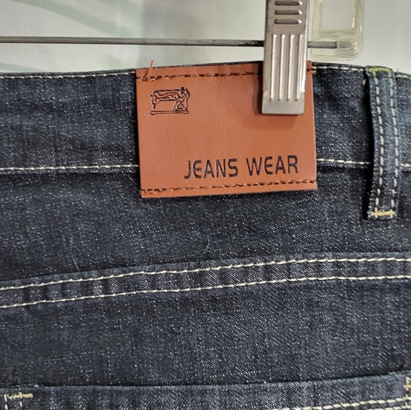 Jeans Wear Men's NWOT Black Straight Leg Jeans Size 34x29 - Picture 11 of 12